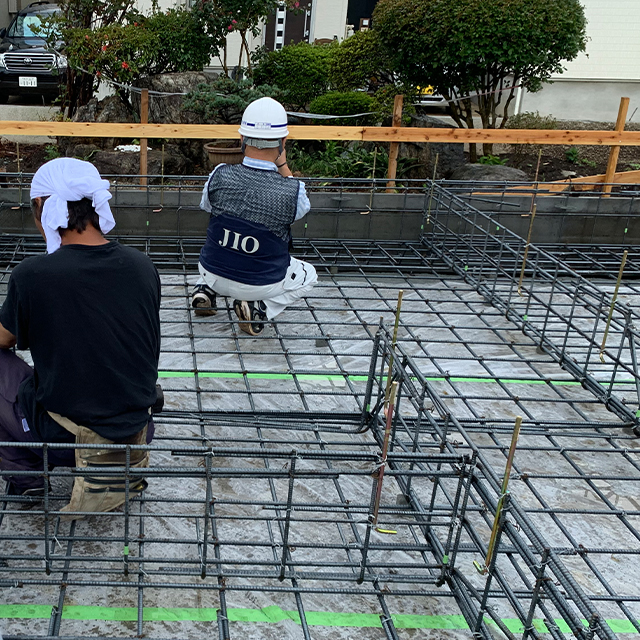 基礎配筋検査