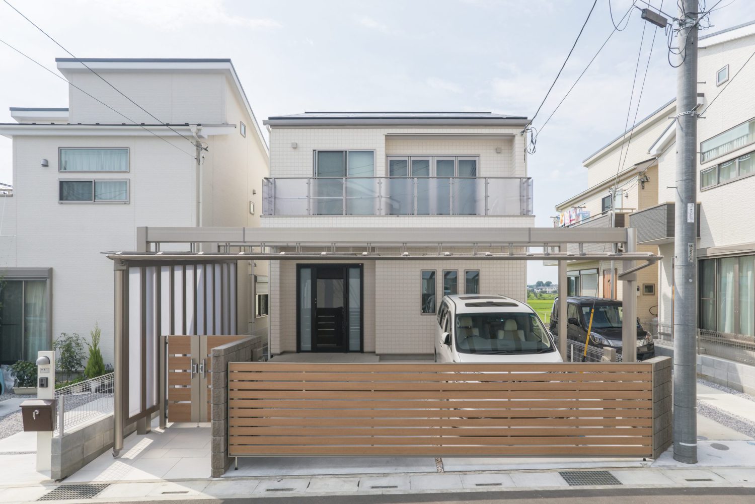 屋上のある光と風を楽しむ家