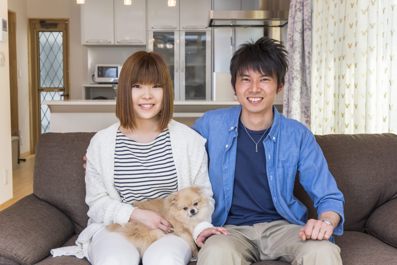 家族の希望を叶えた風と光が注ぐ家