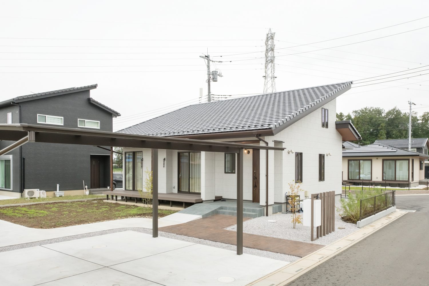 憧れの庭のある平屋生活