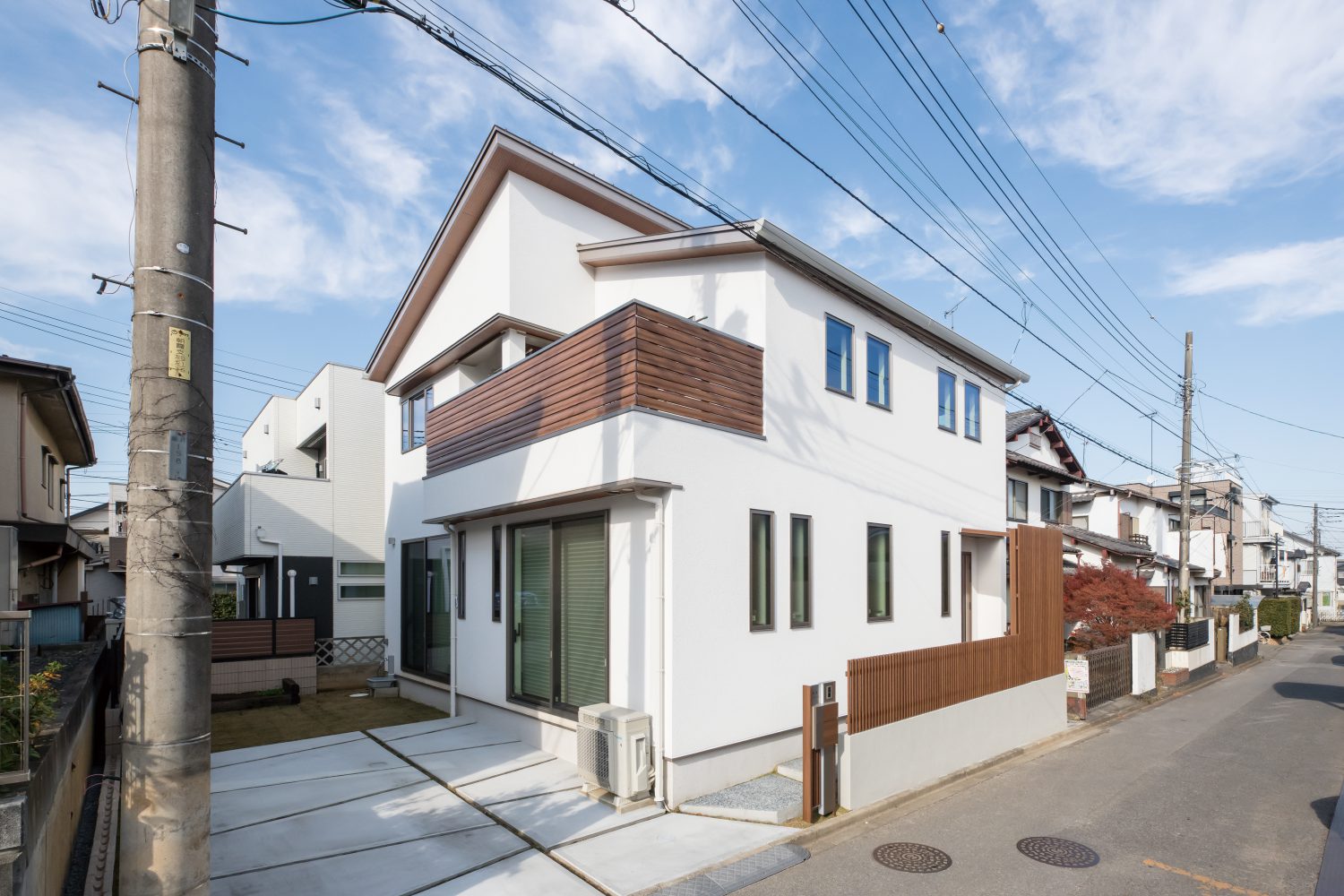 漆喰とハイグレード素材こだわりの長期優良住宅