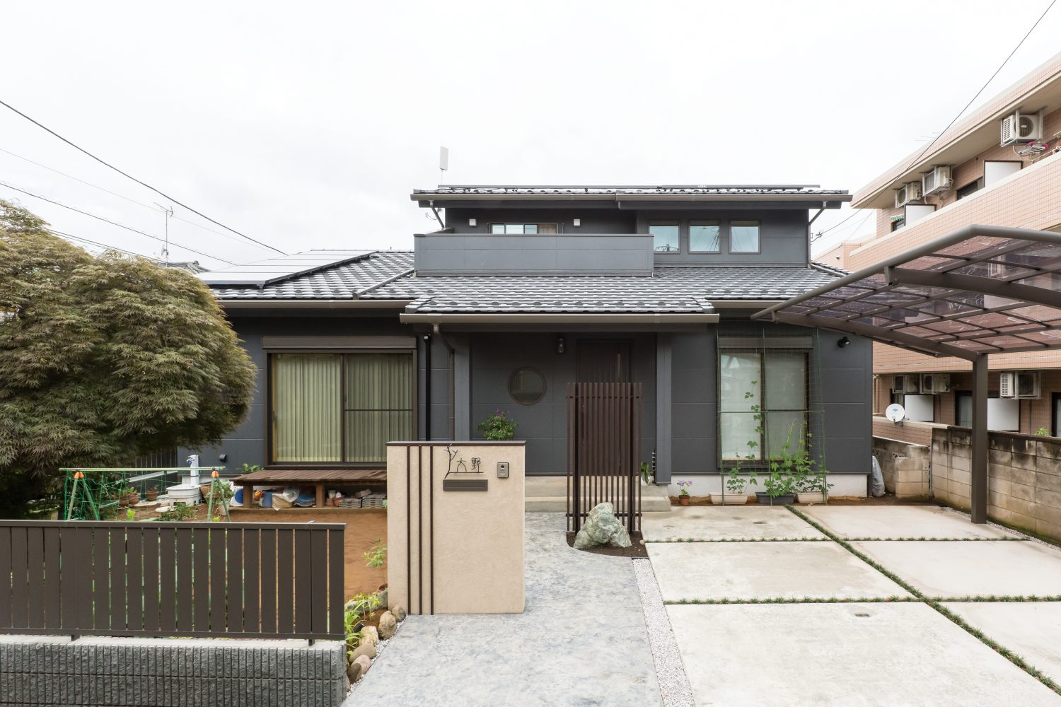 暮らしを快適に、お財布にも優しいモダン和風のZEH住宅