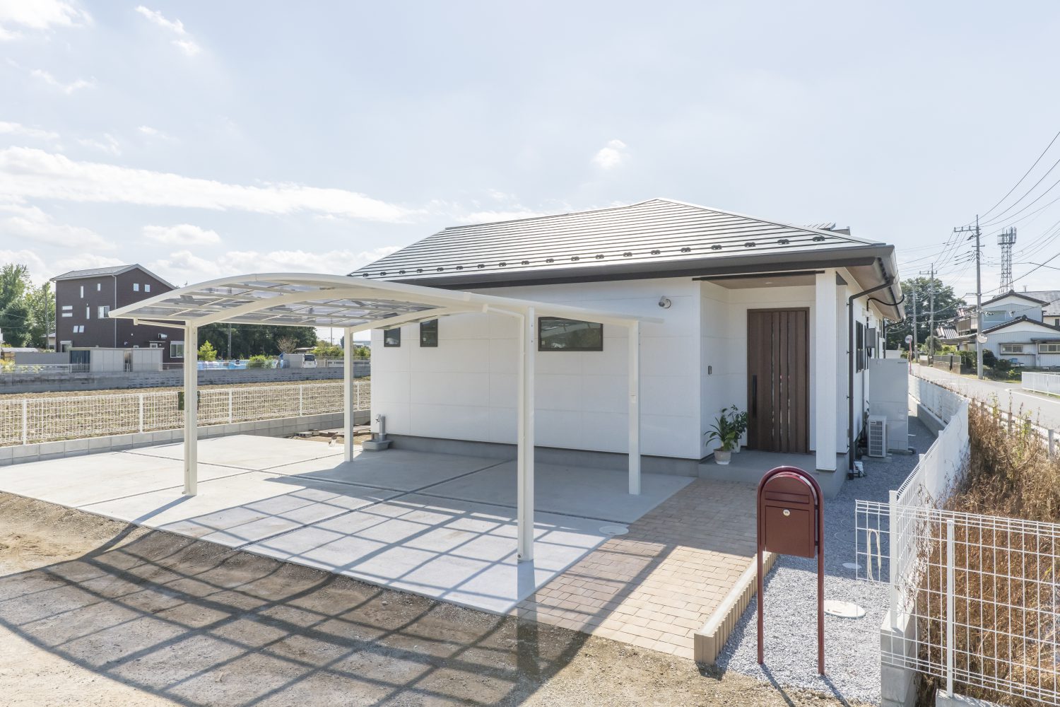 内と外を繋ぐ土間リビングのある平屋住宅