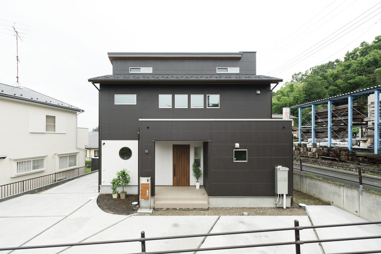 1階で楽ちん身支度動線の家